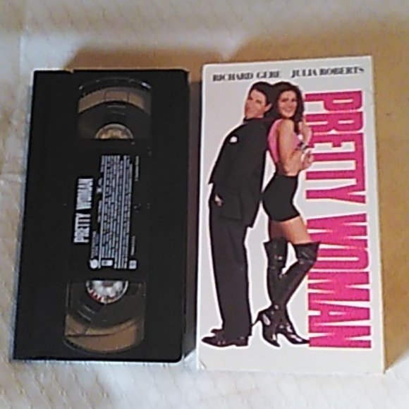 Touchstone Home Video Media Vhs Tape Pretty Woman Julia Roberts